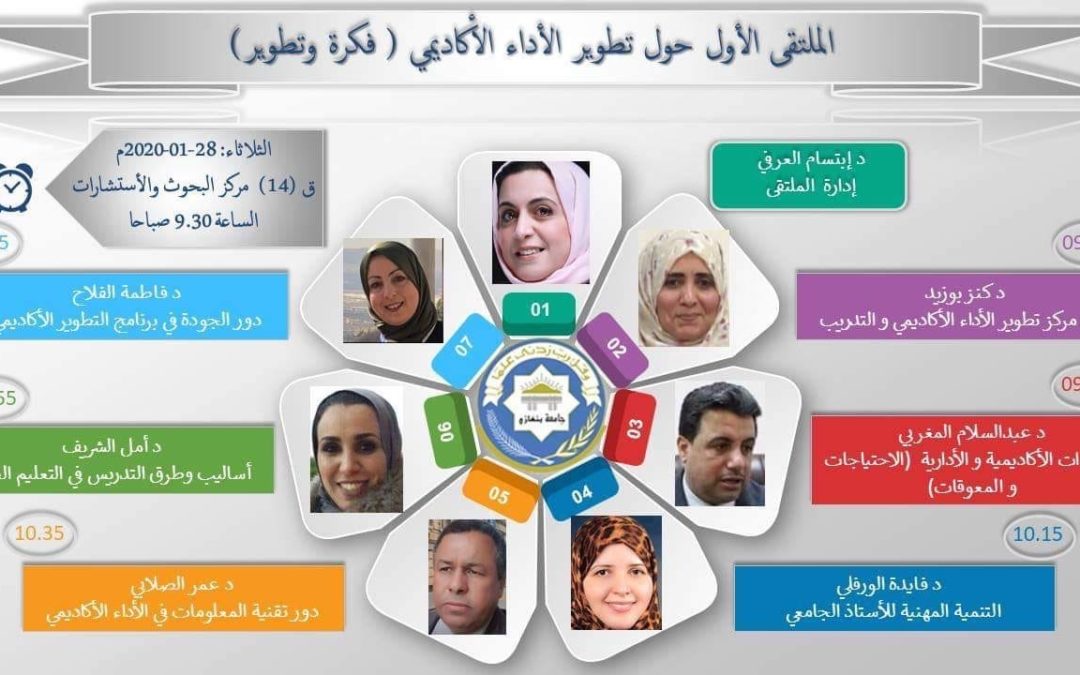 الملتقى الاول حول تطوير الاداء الاكاديمي