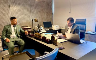 مدير إدارة الجودة بجامعة بنغازي يستقبل ممثلي المركز الإعلامي لتعزيز التعاون المشترك