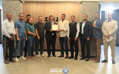 إدارة الجودة وتقييم الأداء بجامعة بنغازي تكرّم الدكتور خالد الفضلي تقديرًا لجهوده السابقة