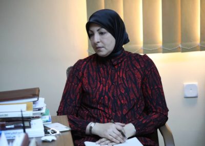اجتماع وكيل الشؤون العلمية بإدارة ضمان الجودة