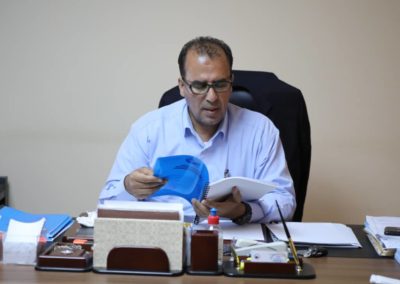 اجتماع وكيل الشؤون العلمية بإدارة ضمان الجودة