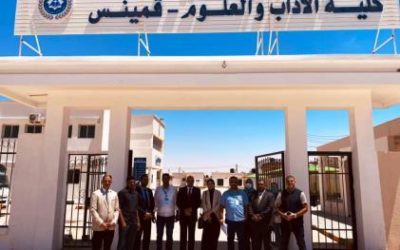 The Quality Assurance Management conducts an evaluative visit to the Faculty of Arts and Sciences in Qeminis.