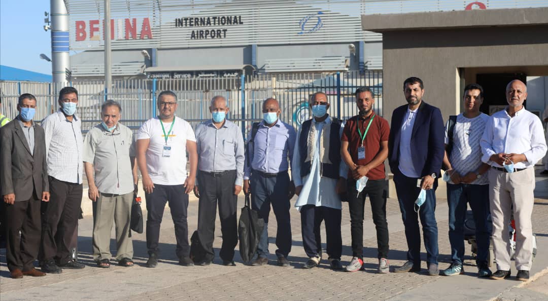 Arrival of trainers from the National Quality Assurance Center
