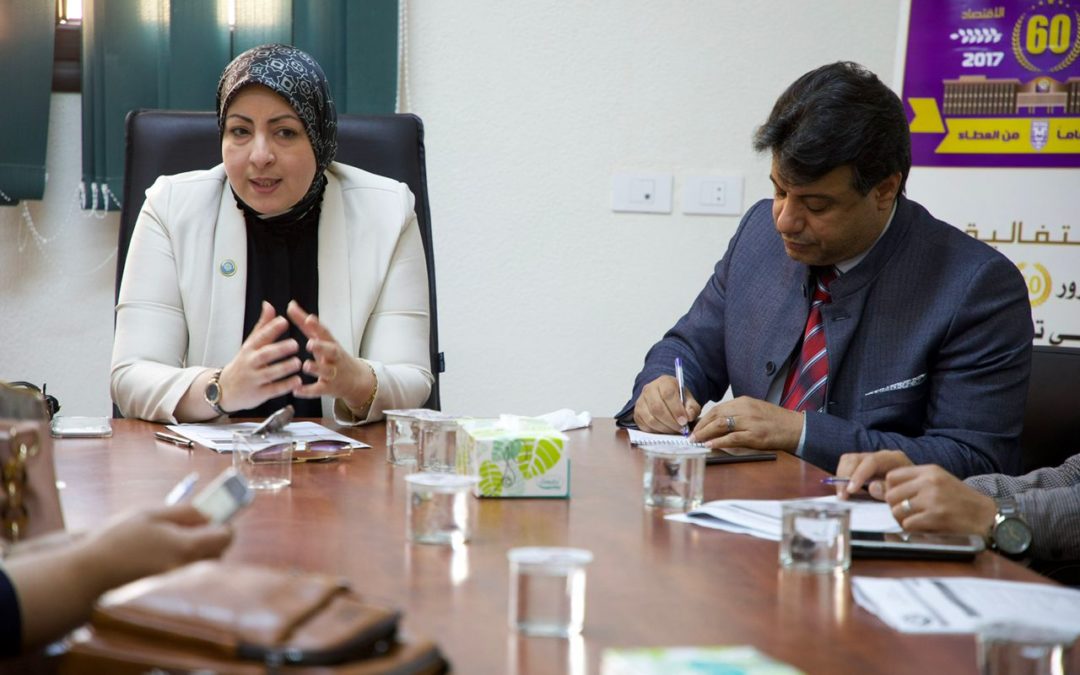 The Quality Assurance and Performance Evaluation management team inspects the Faculty of Economics