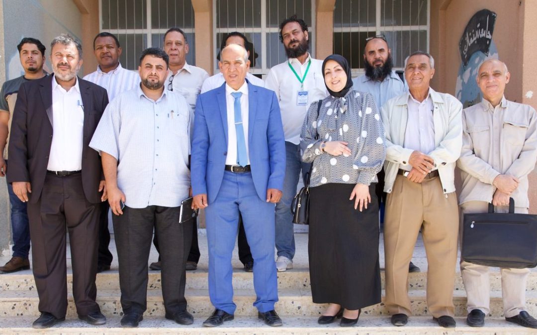 A quality evaluation visit to the Faculty of Arts and Sciences, Al Wahat.